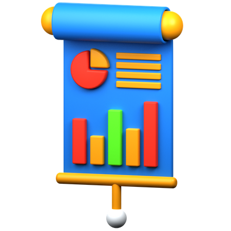 Business Presentation  3D Icon