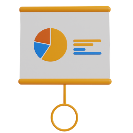 Business Presentation  3D Icon