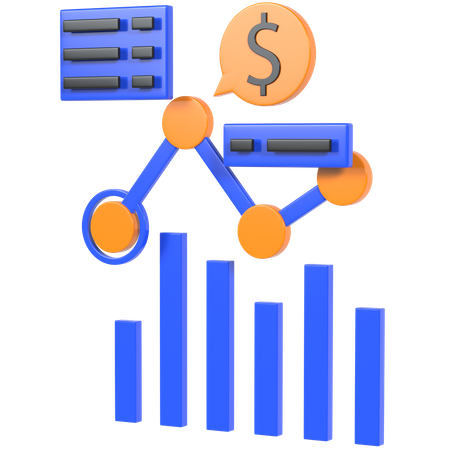 Business Presentation  3D Illustration