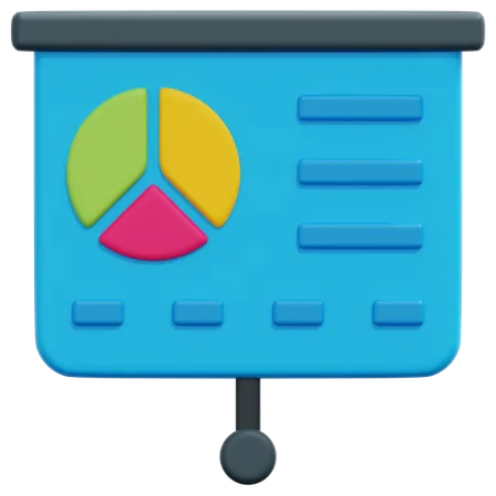 Business Presentation 3D Icon