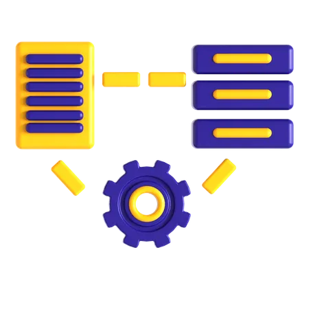 Business Process  3D Icon