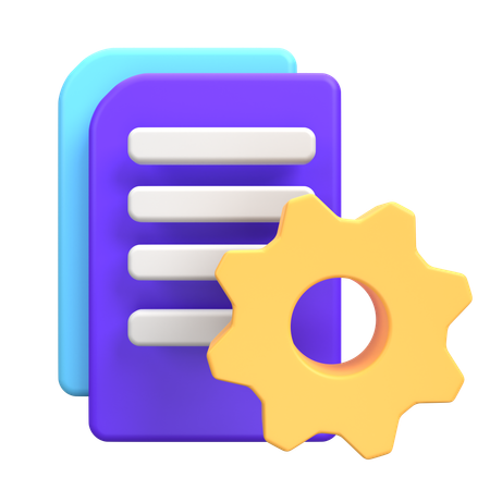 Business Process  3D Icon