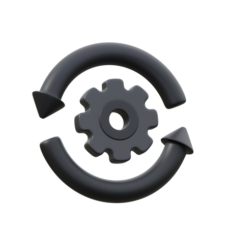 Business Process  3D Icon