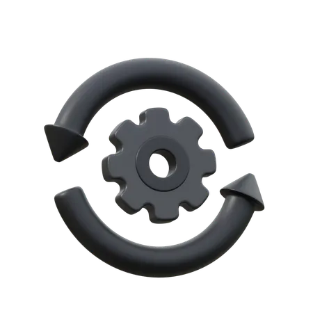 Business Process  3D Icon