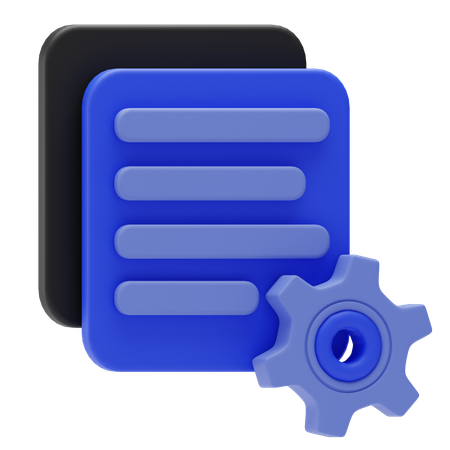 Business Process 3D Icon