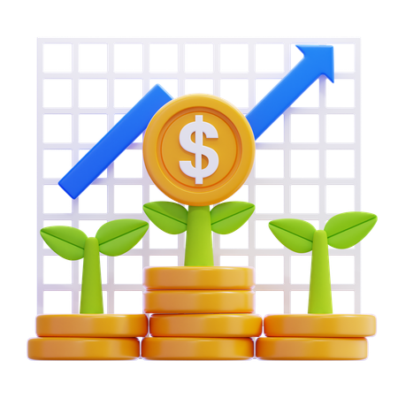 Business Profit  3D Icon