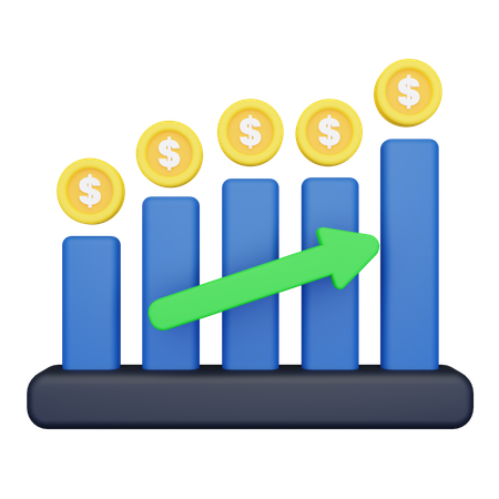 Business Profit  3D Icon