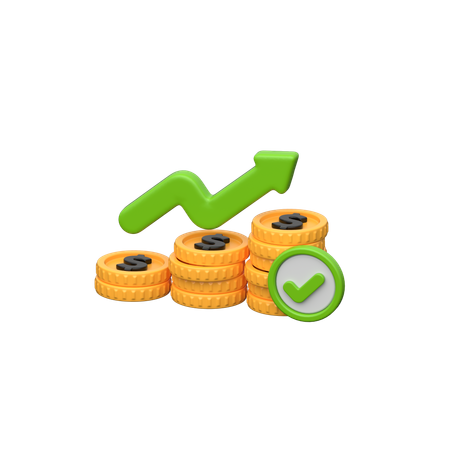 Business Profit  3D Icon