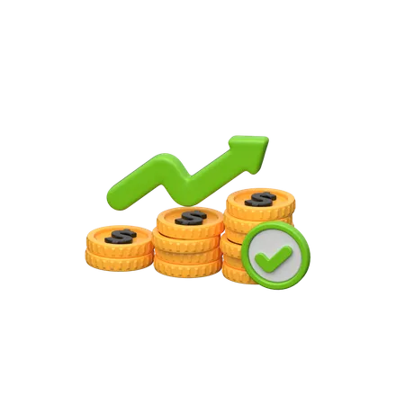 Business Profit  3D Icon