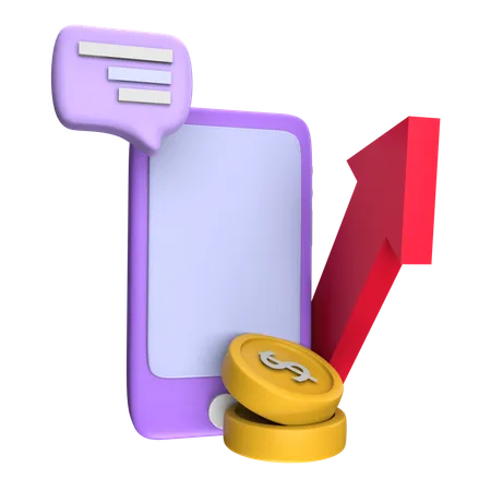 Business Profit  3D Icon