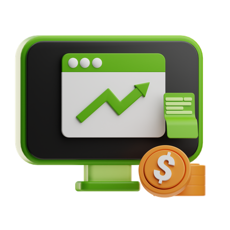 Business Profit  3D Icon