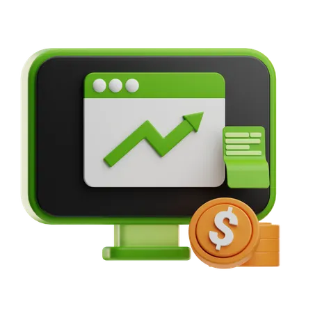 Business Profit  3D Icon