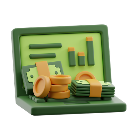 Business Profit  3D Icon
