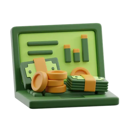 Business Profit  3D Icon