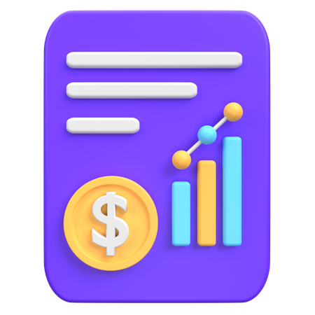 Business Profit  3D Icon