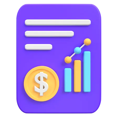 Business Profit  3D Icon