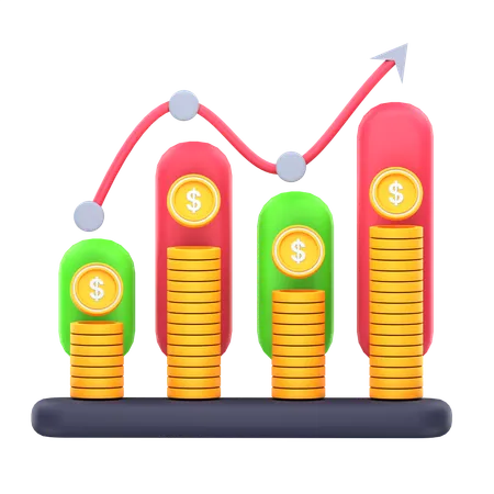 Business Profit  3D Icon