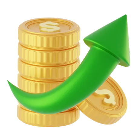 Business Profit  3D Icon