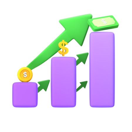 Business Profit  3D Icon