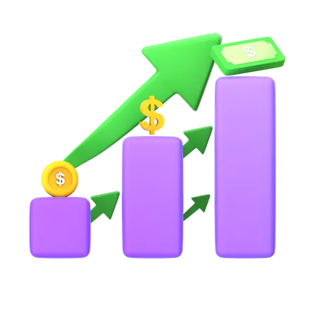 Business Profit  3D Icon