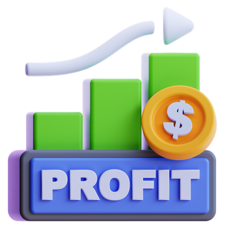 Business Profit  3D Icon