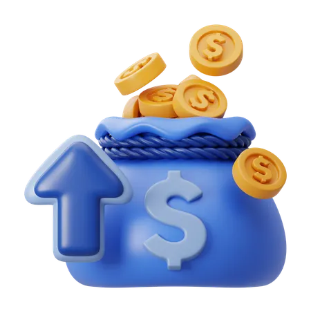 Business Profit  3D Icon
