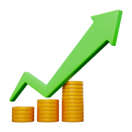 Business Profit  3D Icon