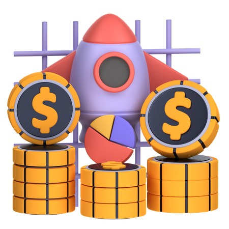 Business Profit  3D Icon