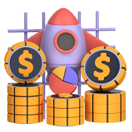 Business Profit  3D Icon