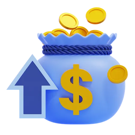 Business Profit  3D Icon