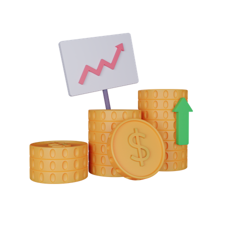 Business Profit  3D Icon