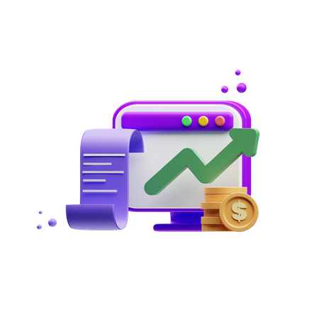 Business Profit  3D Icon