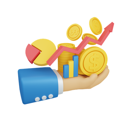 Business Profit  3D Icon