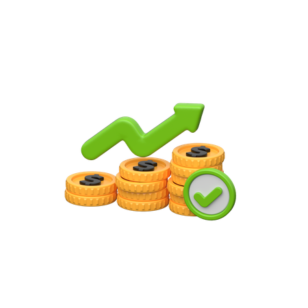 Business Profit  3D Icon