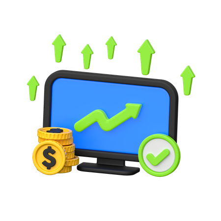 Business Profit  3D Icon