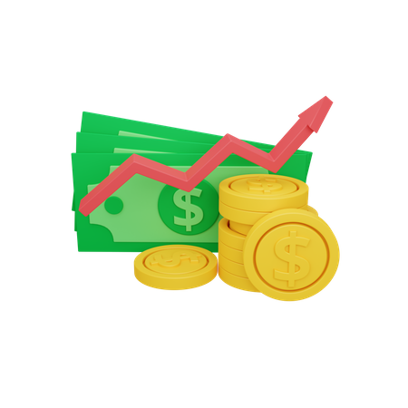 Business Profit  3D Illustration