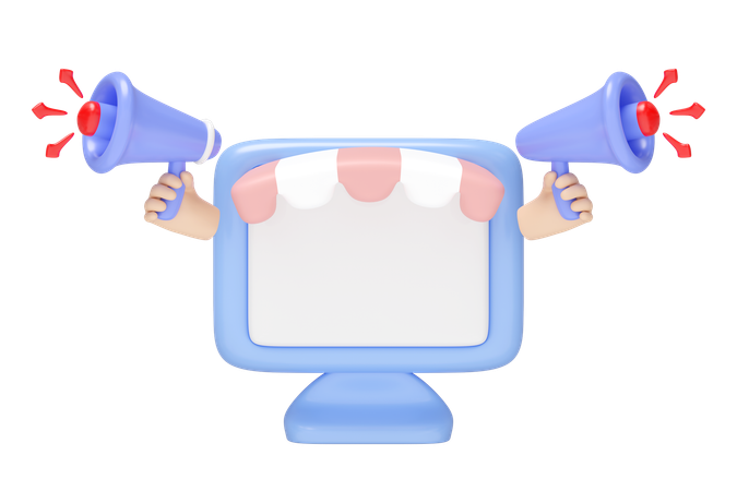 Business Promotion  3D Icon