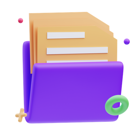 Business Record  3D Icon