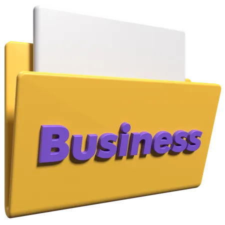 Business Record  3D Icon