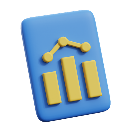 Business Report  3D Icon