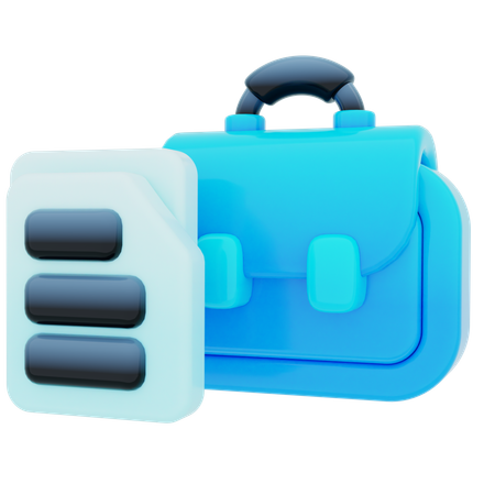 Business Report  3D Icon