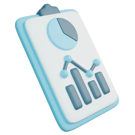 Business Report  3D Icon