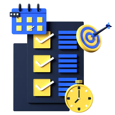 Business Report  3D Icon