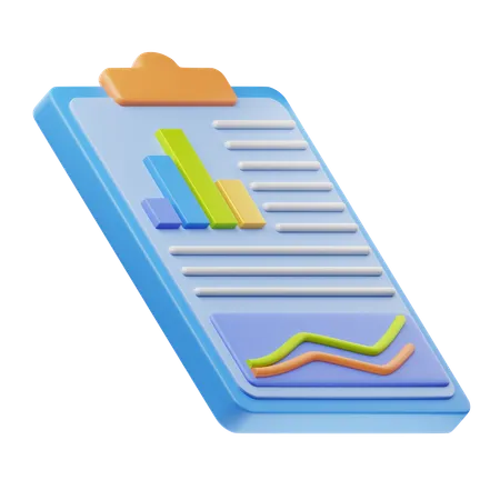 Business Report  3D Icon