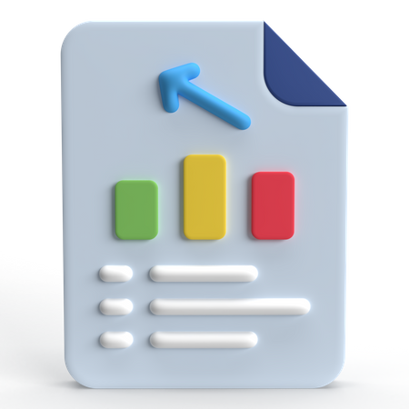 Business Report  3D Icon