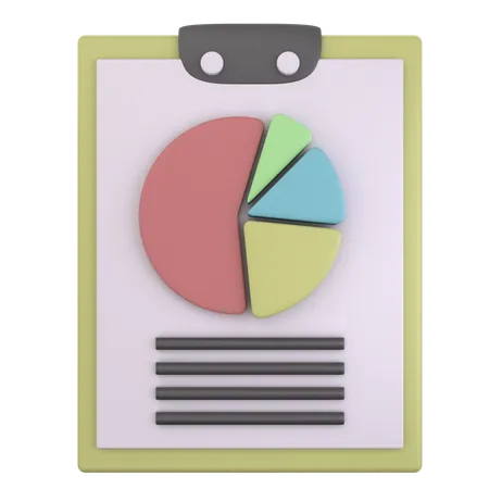 Business Report  3D Icon