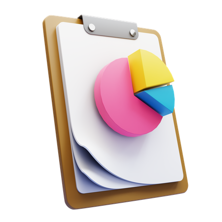 Business Report  3D Icon