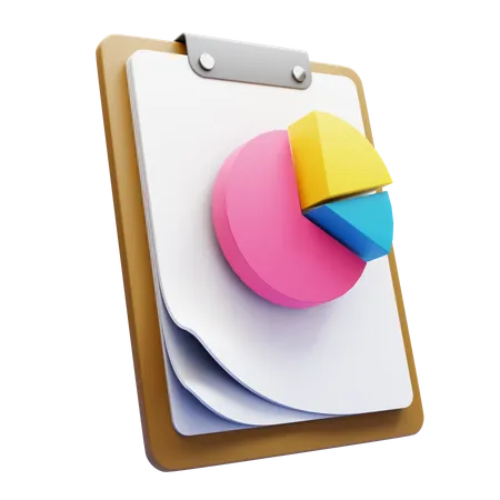 Business Report  3D Icon