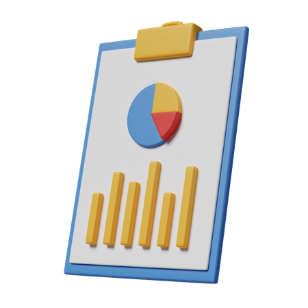 Business Report  3D Icon