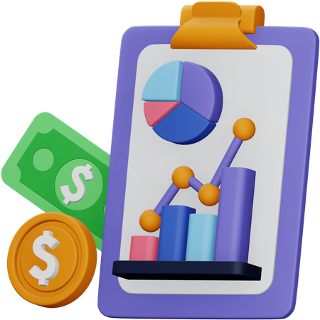 Business Report  3D Icon